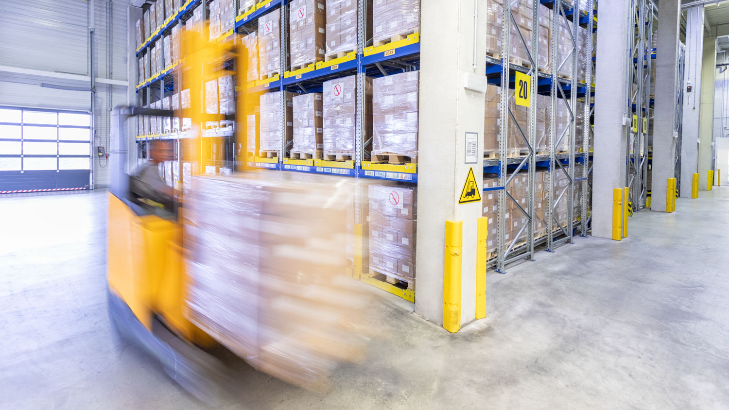 BOLDER Logistik Blick ins Lager